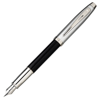 Sheaffer 犀飞利 100系列 钢笔 黑珐琅 F尖 *2件 图1