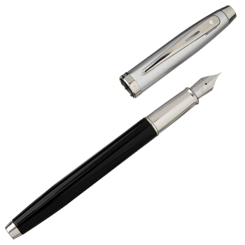 Sheaffer 犀飞利 100系列 钢笔 黑珐琅 F尖 *2件 图3