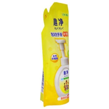 LION 狮王 趣净泡沫洗手液 补充装 柠檬香型 200ml *7件 图3