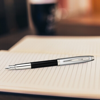 Sheaffer 犀飞利 100系列 钢笔 黑珐琅 F尖 *2件 图2