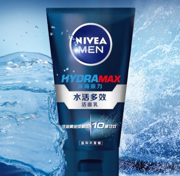 NIVEA 妮维雅 男士水活多效洁面乳 100g *4件 图5