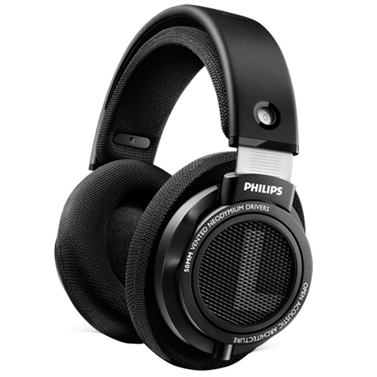 9日0点： PHILIPS 飞利浦 SHP9500 监听耳机 黑色 图2