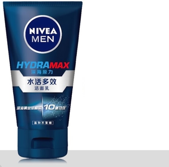 NIVEA 妮维雅 男士水活多效洁面乳 100g *4件 图2