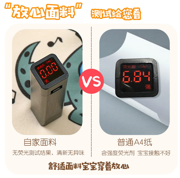 儿童长袖半高领加绒卫衣保暖 图5