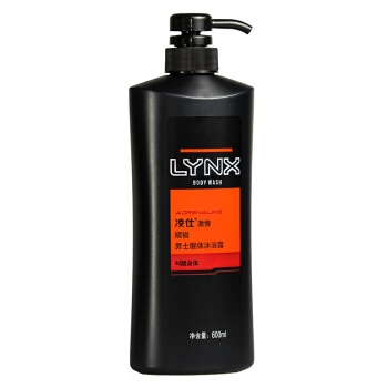 京东PLUS会员： LYNX 凌仕 男士醒体沐浴露 600ml *4件 图3