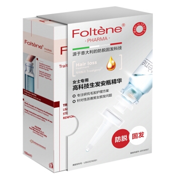 Foltene 丰添 抑制落发精华液 女用（100ml+赠 洗发水10ml*3+护发素10ml*3） *3件 图2
