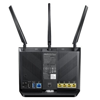 ASUS 华硕 RT-AC68U AC1900M 双频千兆 无线路由器 图3
