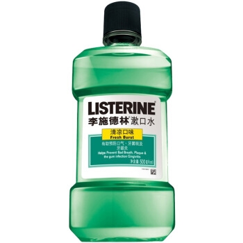 LISTERINE 李施德林 漱口水 500ml *8件 图1