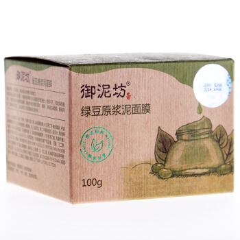 UNIFON 御泥坊 绿豆原浆泥面膜 100g 图5