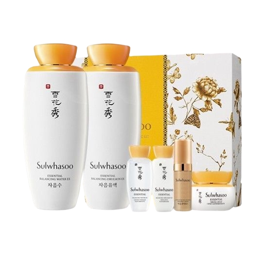Sulwhasoo 雪花秀 滋盈肌本护肤礼盒（润颜水125ml+润颜乳125ml+打底精华+面霜） 图2