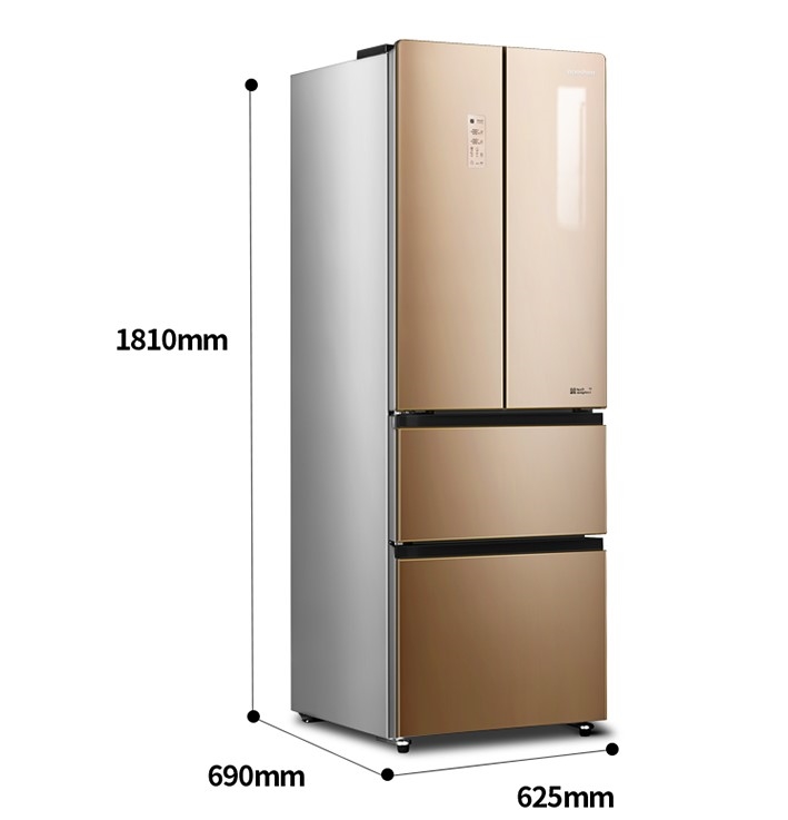 Ronshen 容声 BCD-318WD11MPAC 318升 法式多门冰箱 图2