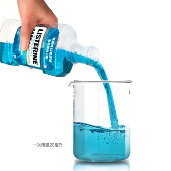 LISTERINE 李施德林 冰蓝口味漱口水 500ml *8件 图5