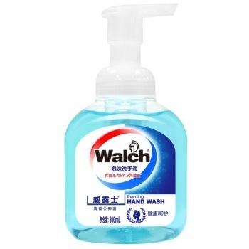 Walch 威露士 健康呵护 泡沫抑菌洗手液 300ml *3件 图1