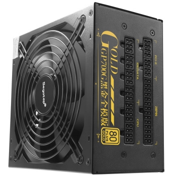 11日0点： Segotep 鑫谷 GP700G 黑金版 额定600W 电源（80PLUS金牌/全模组化） 图2