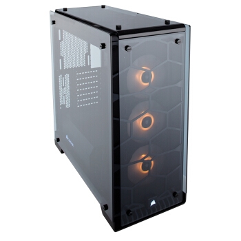 CORSAIR 美商海盗船 Crystal 570X RGB 机箱 黑色 图2