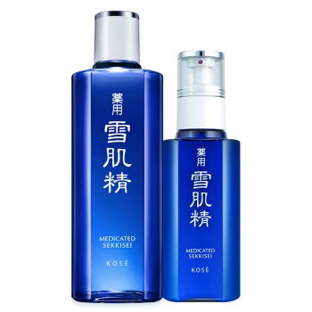 SEKKISEI 雪肌精 黄金水乳雪肌套装 (化妆水180ml+乳液130ml+纸膜15粒) +赠美肤3件套 图2