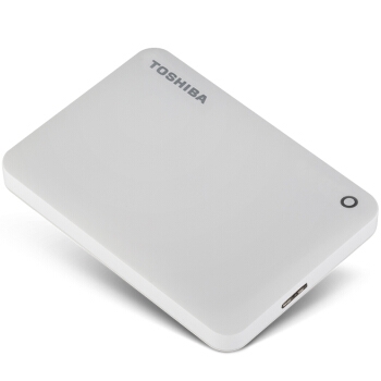 TOSHIBA 东芝 V9 高端系列 2.5英寸 移动硬盘 1TB 清新白 图2