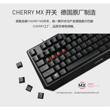 11日0点： CHERRY 樱桃 MX Board 1.0 TKL 机械键盘 轴体任选 图2