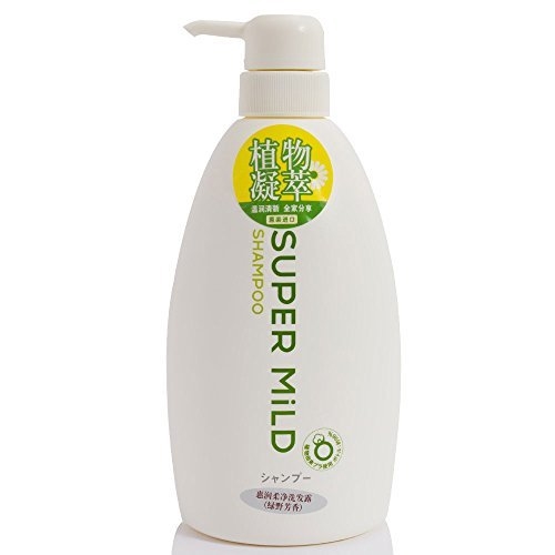 SUPER MILD 惠润 柔净洗发露 绿野芳香 600ml *3件 图2