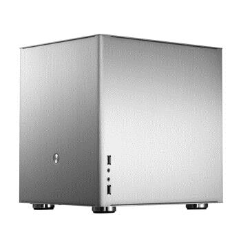 JONSBO 乔思伯 V4 MINI-MATX机箱 银色 图2