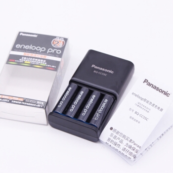 eneloop 爱乐普 充电电池5号五号4节 KJ55HCC40C 含55快速充电器 黑色 图5