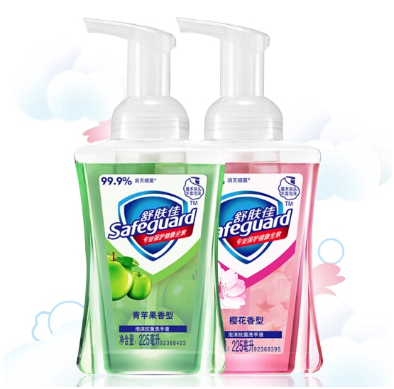 Safeguard 舒肤佳 洗手液套装 （樱花225ml+青苹果225ml） 图1