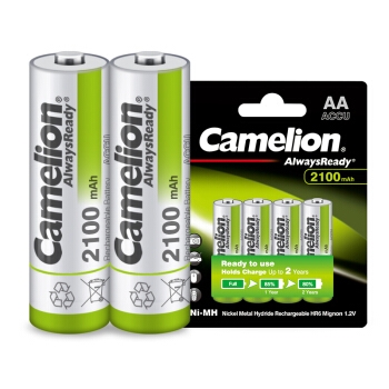 Camelion 飞狮 5号镍氢充电电池 4粒 *8件 图2
