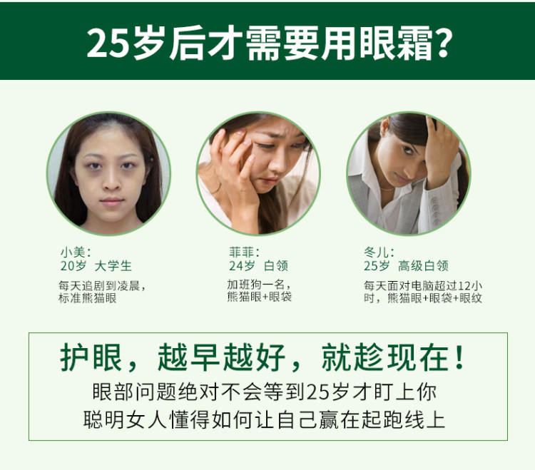 燕肌药业 专门去眼袋黑眼圈眼霜 图2