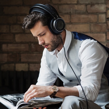 PHILIPS 飞利浦 Fidelio旗舰系列 X2HR 头戴开放式HiFi监听耳机 黑色 图3