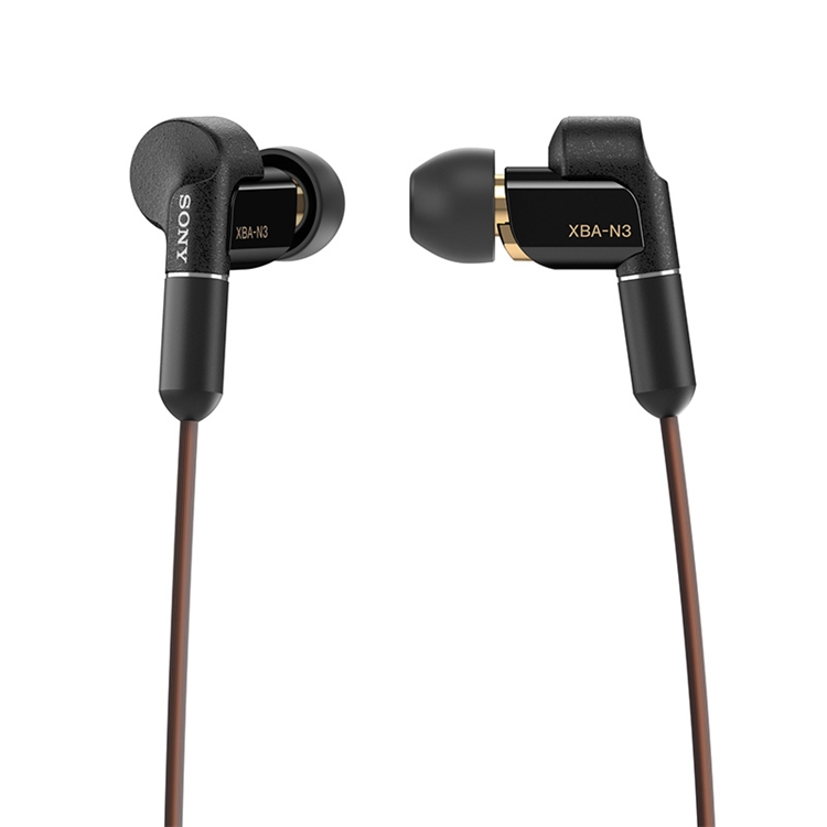 SONY 索尼 XBA-N3AP 入耳式圈铁运动耳机 黑色 图5