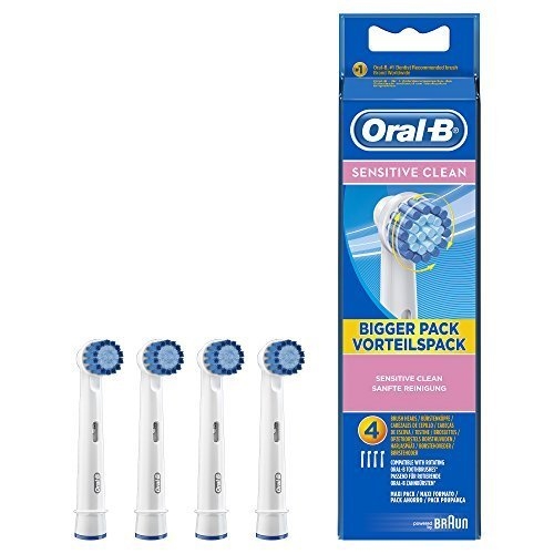 BRAUN 博朗 Oral-B 欧乐B EB17-4 柔软敏感型 刷头 4支装 *3件 图1