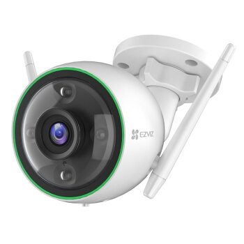 EZVIZ 萤石 C3C 智能摄像头 全彩标准版 2.8MM 图1
