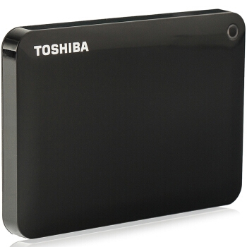TOSHIBA 东芝 V9 高端系列 2.5英寸 移动硬盘 1TB 经典黑 图1