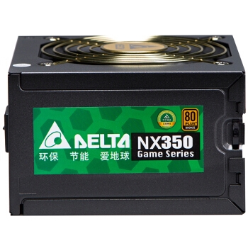 DELTA 台达 NX350 电脑电源 铜牌（85%）350W 非模组化 图2