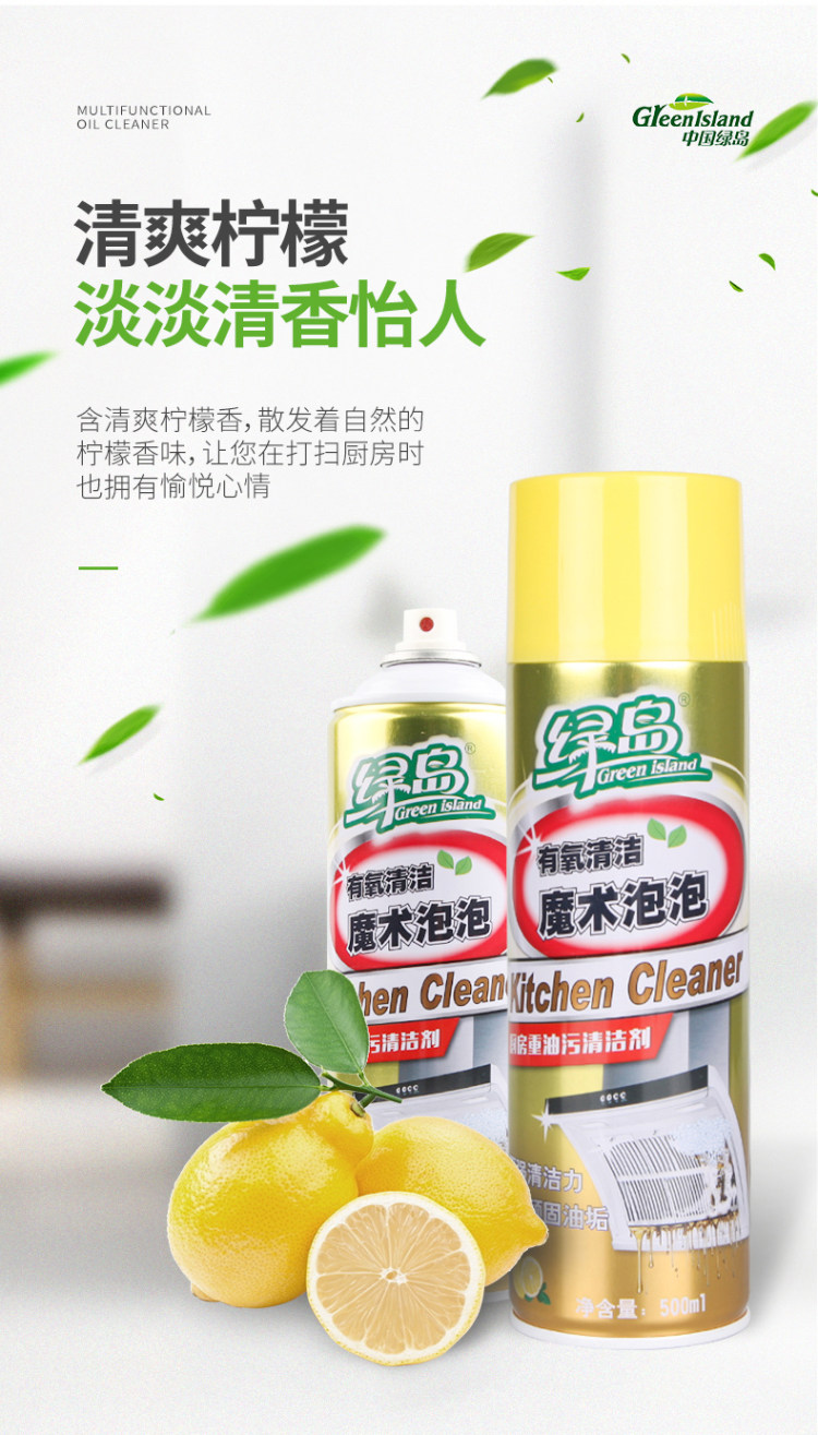 绿岛 油烟机清洗剂500ml 图4