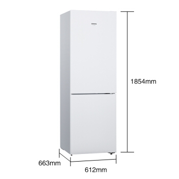 有券的上： SIEMENS 西门子 BCD-321W(KG32NV21EC) 风冷双门冰箱 321升 图2