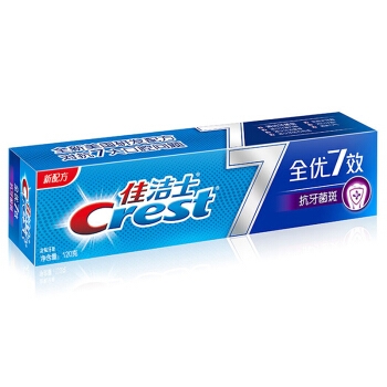 Crest 佳洁士 全优7效 抗牙菌斑牙膏 120g *15件 图4