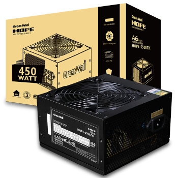 Great Wall 长城 HOPE-5500ZK 电脑电源 450W 非模组化 图1