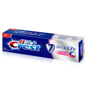 Crest 佳洁士 高阶全优7效 快速抗敏牙膏 90g *12件 图3