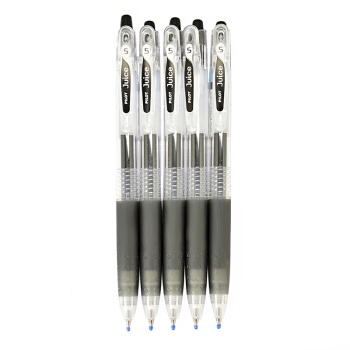 PILOT 百乐 LJU-10EF Juice彩色果汁笔 黑色 0.5mm 5支装 *11件 图1
