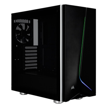 CORSAIR 美商海盗船 SPEC-06 RGB 机箱 黑色 图1