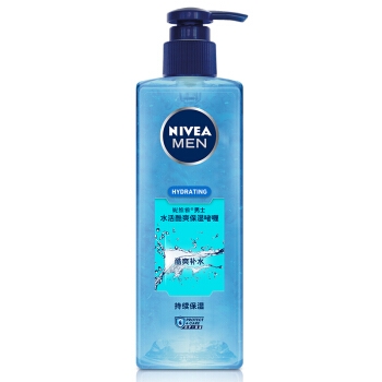 NIVEA 妮维雅 男士水活酷爽保湿啫喱 150ml *3件 图1