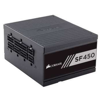 CORSAIR 美商海盗船 SF450 SF450 额定450W 全模组 SFX电源（80PLUS金牌） 图1