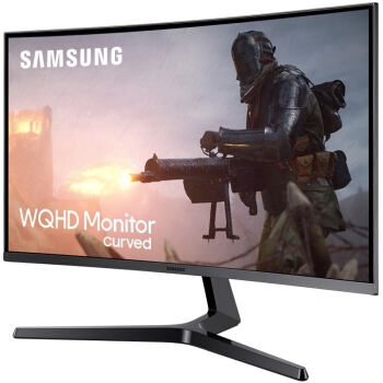 SAMSUNG 三星 C27JG52QQC 26.9英寸 显示器（2560×1440、144Hz、1800R） 图4