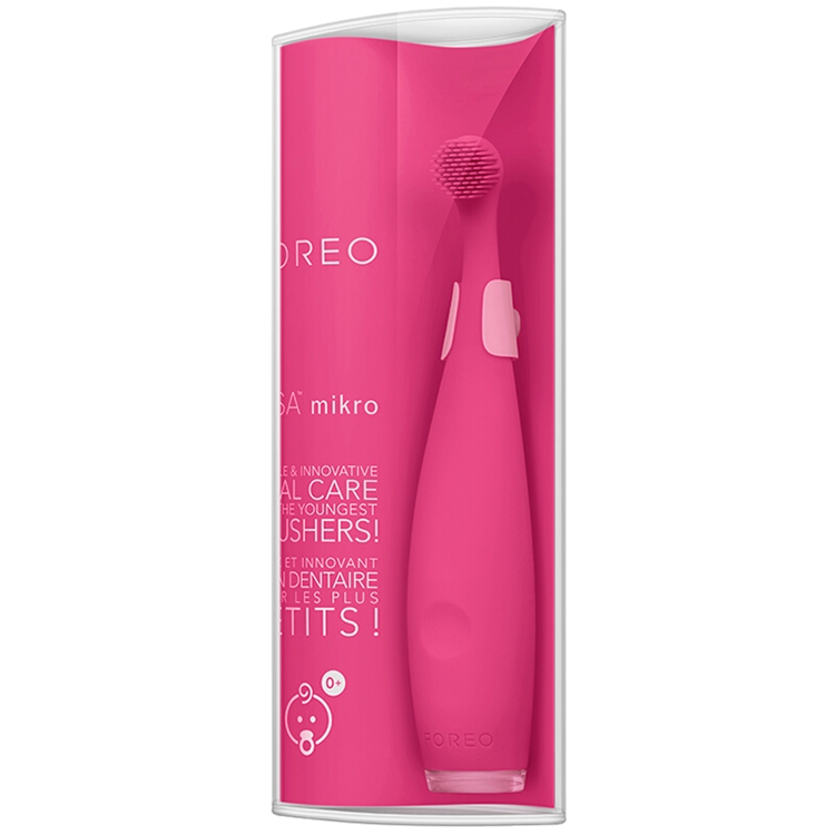 限地区： FOREO 斐珞尔 ISSA逸萨系列 ISSA mikro 儿童电动牙刷 樱桃红 图5