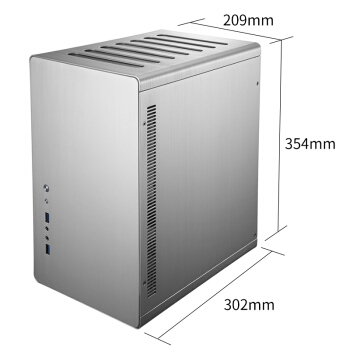 JONSBO 乔思伯 RM2 银色 MINI-ATX机箱 图2
