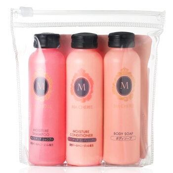 MACHERIE 玛馨妮 花语蜜润旅行套装（护发素50ml+洗发水50ml +沐浴露50ml) *6件 图2