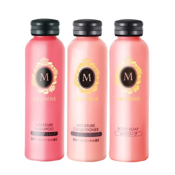 MACHERIE 玛馨妮 花语蜜润旅行套装（护发素50ml+洗发水50ml +沐浴露50ml) *6件 图1