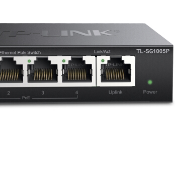 TP-LINK 普联 TL-SG1005P 5口千兆4口POE非网管PoE交换机 *2件 图4