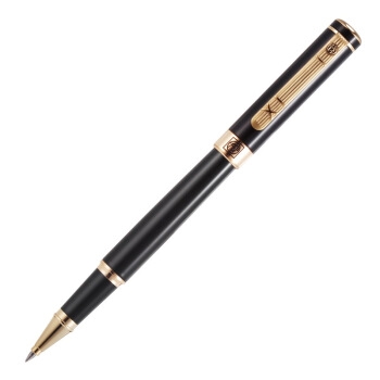 pimio 毕加索 902 签字笔 0.5mm 亮黑金夹 图1